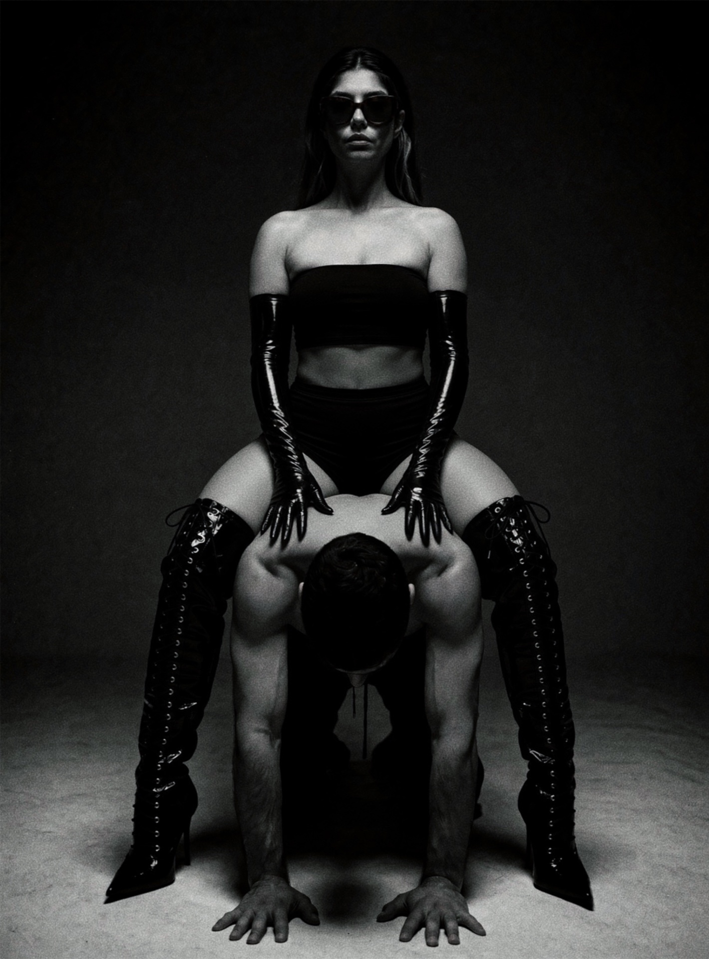 Ludovica Luxury — editorial BDSM photography